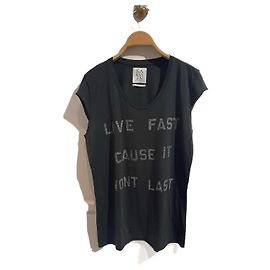 ZOE KARSSEN Top T.Cotone internazionale M Nero