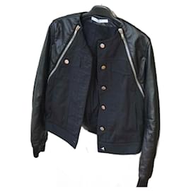 Givenchy-GIVENCHY  Jackets T.it 40 leather-Black