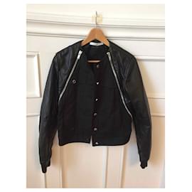 Givenchy-GIVENCHY  Jackets T.it 40 leather-Black