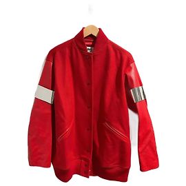 MAISON MARTIN MARGIELA Chaquetas T.ÉL 40 Lana Roja