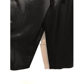Victoria Beckham-VICTORIA BECKHAM  Trousers T.fr 34 silk-Black