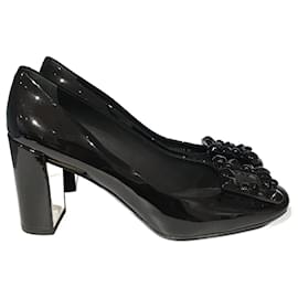 Louis Vuitton-LOUIS VUITTON  Heels T.eu 39 Patent leather-Black