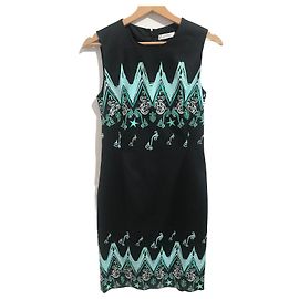 VERSACE Dresses T.IT 42 Viscose Black