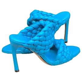 Bottega Veneta-BOTTEGA VENETA  Sandals T.eu 38 leather-Blue