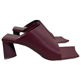 Balenciaga-BALENCIAGA  Sandals T.eu 40 leather-Dark red
