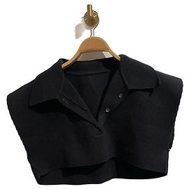 JACQUEMUS Tops T.International S Cotone Nero