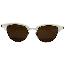 SAINT LAURENT Sunglasses T.  Plastic White