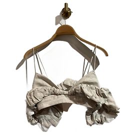 JACQUEMUS Tops T.FR 34 Algodón Beige