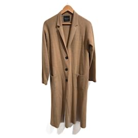 ROBERTO COLLINA Manteaux T.International S Laine Camel