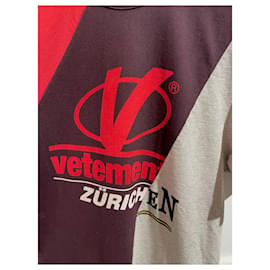 Vêtements-VETEMENTS Hauts T.International M Coton-Bordeaux