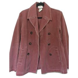 Chaqueta caban de algodón Céline Otro