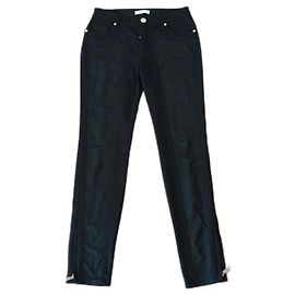 Vaqueros pitillo Versace negros Negro