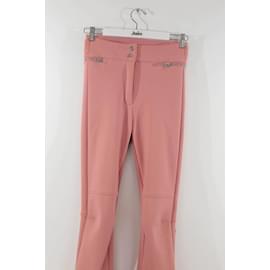 Autre Marque-Pantalon droit rose-Rose