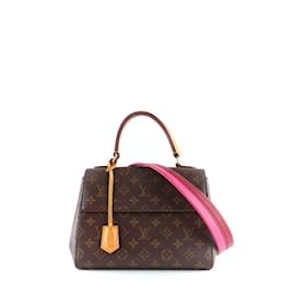 Louis Vuitton-LOUIS VUITTON  Handbags T.  cloth-Brown