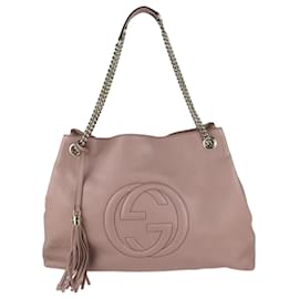 Gucci-Old Rose Large Soho Tote Bag-Other