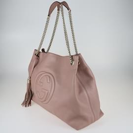 Gucci-Sacola Grande Soho Old Rose-Outro