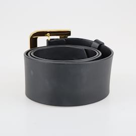 Dior-Black Diorquake Wide Waist Belt-Black