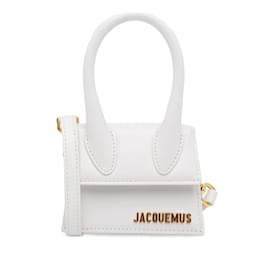 Jacquemus-Weiße Jacquemus Le Chiquito Mini-Tasche-Weiß