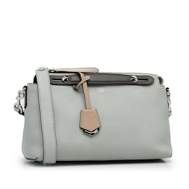 Fendi-Cartable en cuir Fendi moyen By The Way gris-Autre