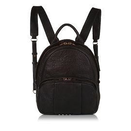 Schwarzer Alexander Wang Dumbo Lederrucksack Schwarz