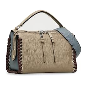 Fendi-Cartable taupe Fendi Lei Selleria Whipstitch-Autre