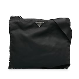 Prada-Bolso bandolera Prada Tessuto negro-Negro