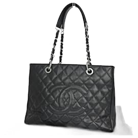 Chanel-Chanel GST (großartige Einkaufstasche)-Schwarz
