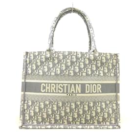 Dior-DIOR BOOK TOTE-Cinza