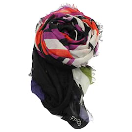 Fendi-Multicoloured Silk & Cashmere Shawl-Other