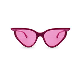 Balenciaga-Pink Fuchsia Cat Eye Sunglasses BB0101S 56/19 140mm-Pink