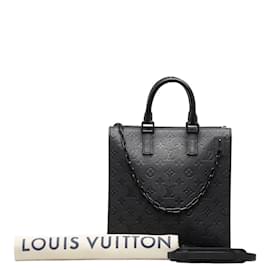 Louis Vuitton-Monogramm Empreinte Sac Plat Messenger M55924-Schwarz