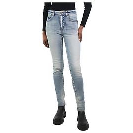 Saint Laurent Calça jeans slim lavada azul - tamanho W27 Azul
