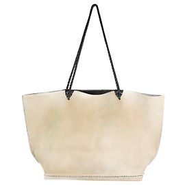 Altuzarra Sac cabas en daim beige Autre