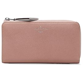 Louis Vuitton-Louis Vuitton Pink Taurillon Comete Wallet-Pink