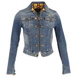 Vivienne Westwood Anglomania For Lee Denim Jacket in Light Blue Cotton Blue Light blue