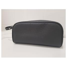 Louis Vuitton-Louis Vuitton Ivan pochette Trousse toilette bag.-Black