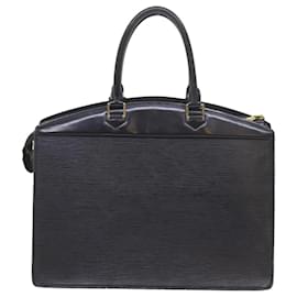 Louis Vuitton-LOUIS VUITTON Epi Riviera Sac à Main Noir Noir M48182 Auth LV 59683-Noir