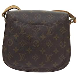 Louis Vuitton-LOUIS VUITTON Monogram Saint Cloud PM Bolsa de Ombro M51244 LV Auth ki3754-Monograma