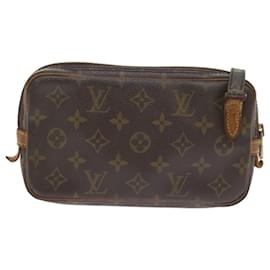 Louis Vuitton-Bolsa de ombro LOUIS VUITTON Monogram Marly Bandouliere M51828 LV Auth ep2411-Monograma