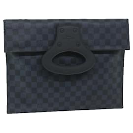 Louis Vuitton-LOUIS VUITTON Damier Cobalt Portfolio Clutch Bag N51101 LV Auth 59902-Andere