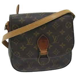 Louis Vuitton-LOUIS VUITTON Monogram Saint Cloud MM Shoulder Bag M51243 LV Auth 59796-Monogram