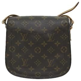 Louis Vuitton-LOUIS VUITTON Monogram Saint Cloud MM Shoulder Bag M51243 LV Auth 59796-Monogram