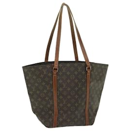 Louis Vuitton-LOUIS VUITTON Monogram Sac Shopping Tote Bag M51108 Auth LV 60162-Monogramme