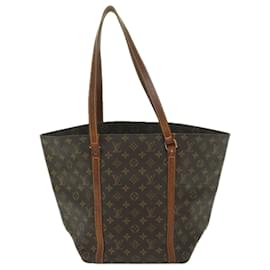Louis Vuitton-LOUIS VUITTON Monogram Sac Shopping Tote Bag M51108 Auth LV 60162-Monogramme