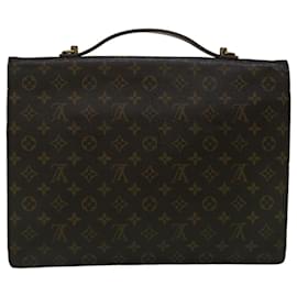 Louis Vuitton-LOUIS VUITTON Monogram Porte Documents Sac Bandoulière M53338 Auth LV 60380-Monogramme