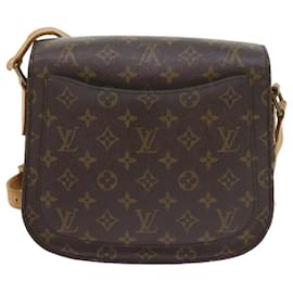 Louis Vuitton-LOUIS VUITTON Monogram Saint Cloud GM Shoulder Bag M51242 LV Auth ki3753-Monogram
