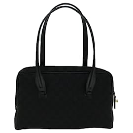 Gucci-gucci sac cabas en toile GG noir 90674 auth 60151-Noir