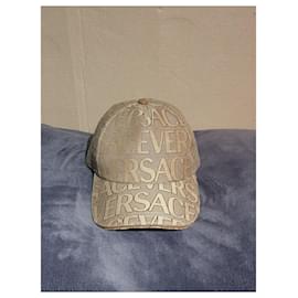 Versace-Hats Beanies-Beige