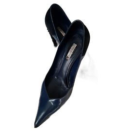 Louis Vuitton Pumps aus Lammleder Schwarz Dunkelblau Schwarz Dunkelblau