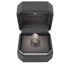 Messika Anillo de oro blanco Plata